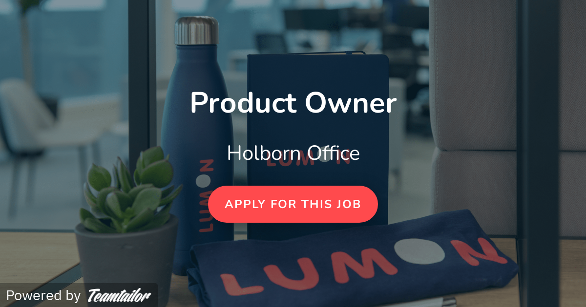 Product Owner Lumon