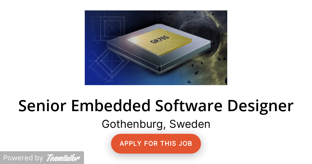 Senior Embedded Software Designer - Frontgrade Gaisler