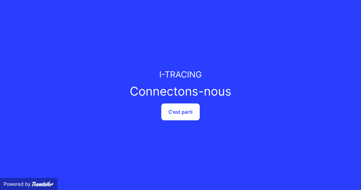 I-TRACING – Connect