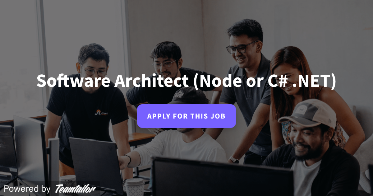 Software Architect (Node or C# .NET) - Arcanys