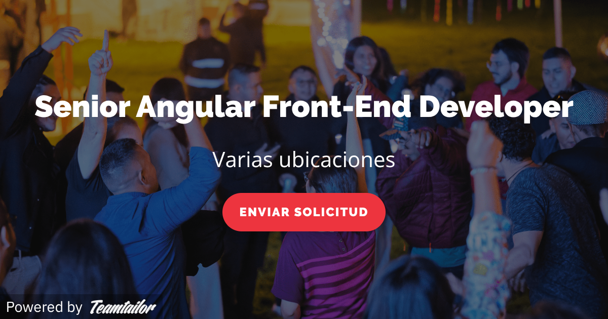 Senior Angular Front-End Developer - SQDM