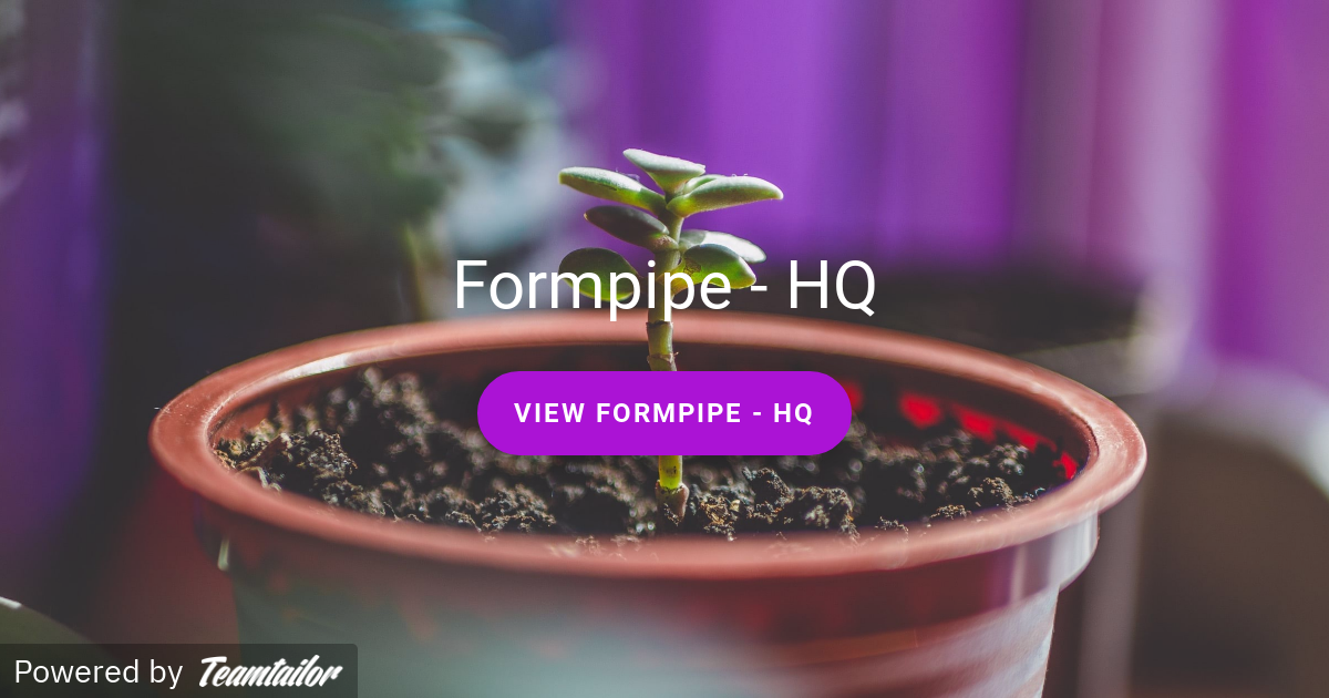 Formpipe Is Growing Join Us On Our Journey Formpipe Formpipe Is Growing Join Us On Our Journey Formpipe