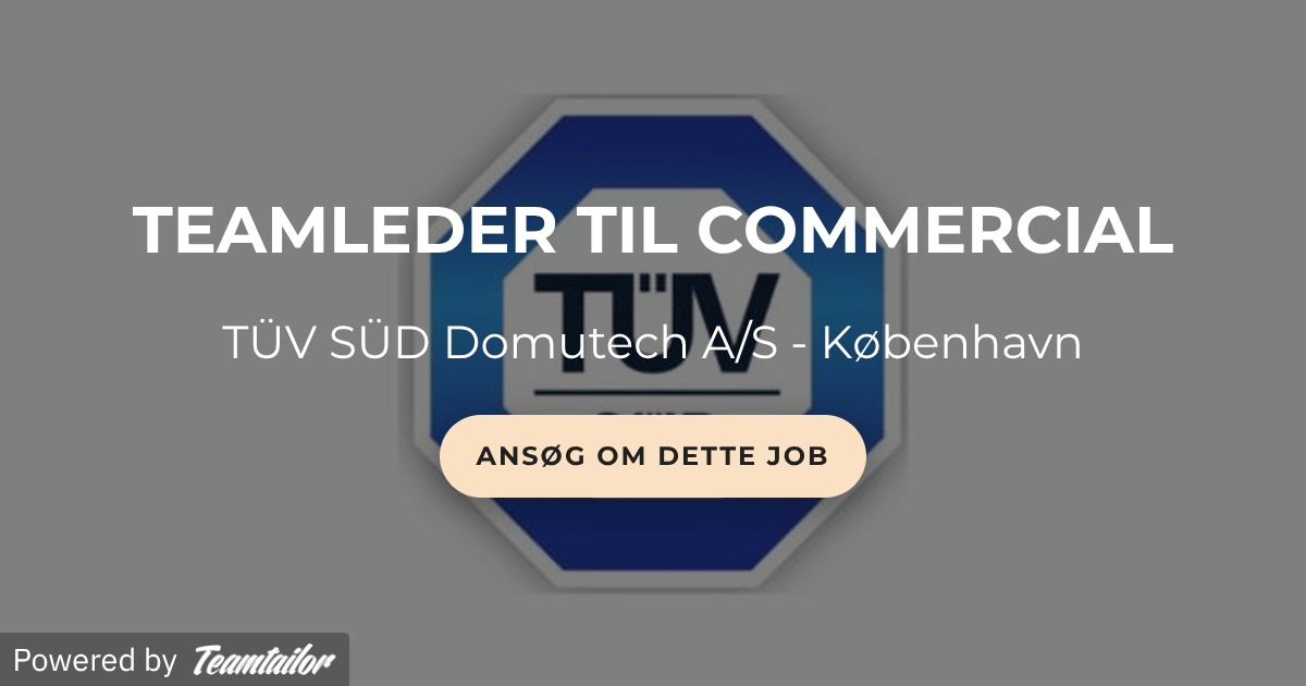 TÜV SÜD Domutech A/S logo