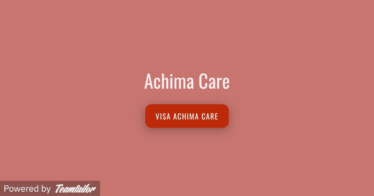 Startsida - Achima Care