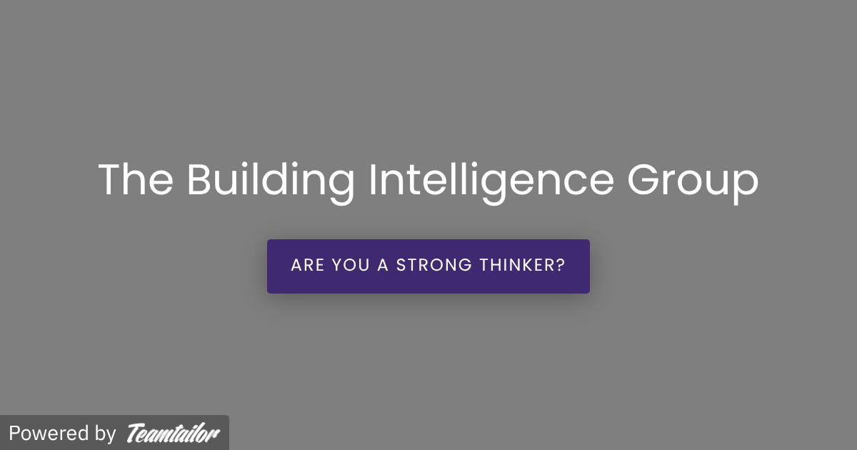 Home - The Building Intelligence Group