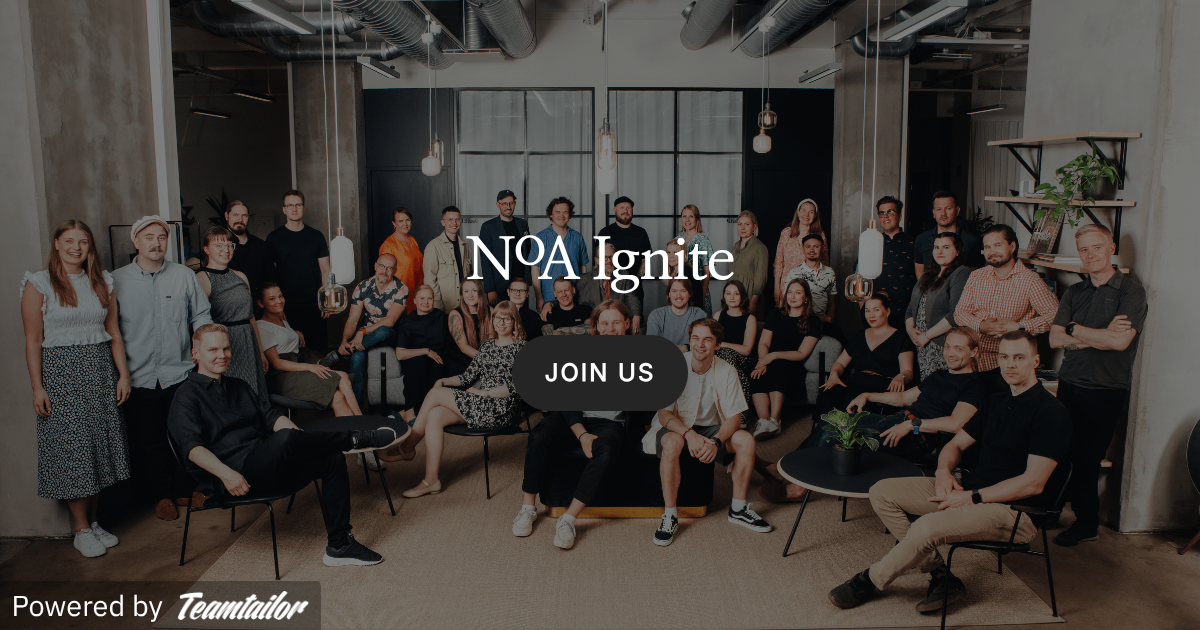 NoA Ignite | Minimum Viable Magic - NoA Ignite Finland