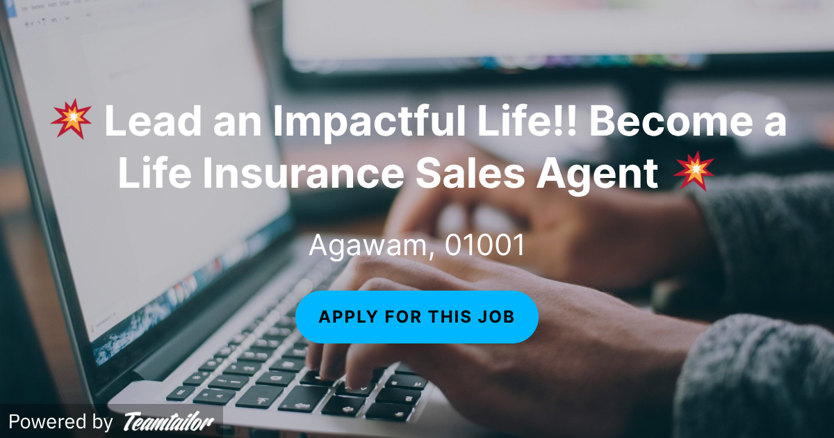 💥 Lead an Impactful Life!! Become a Life Insurance Sales Agent 💥 - GIA ...