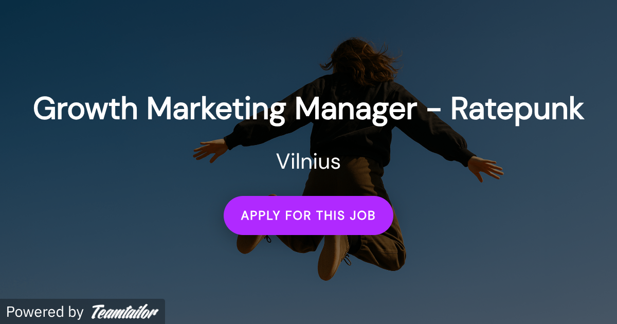 Growth Marketing Manager - Ratepunk - Kilo