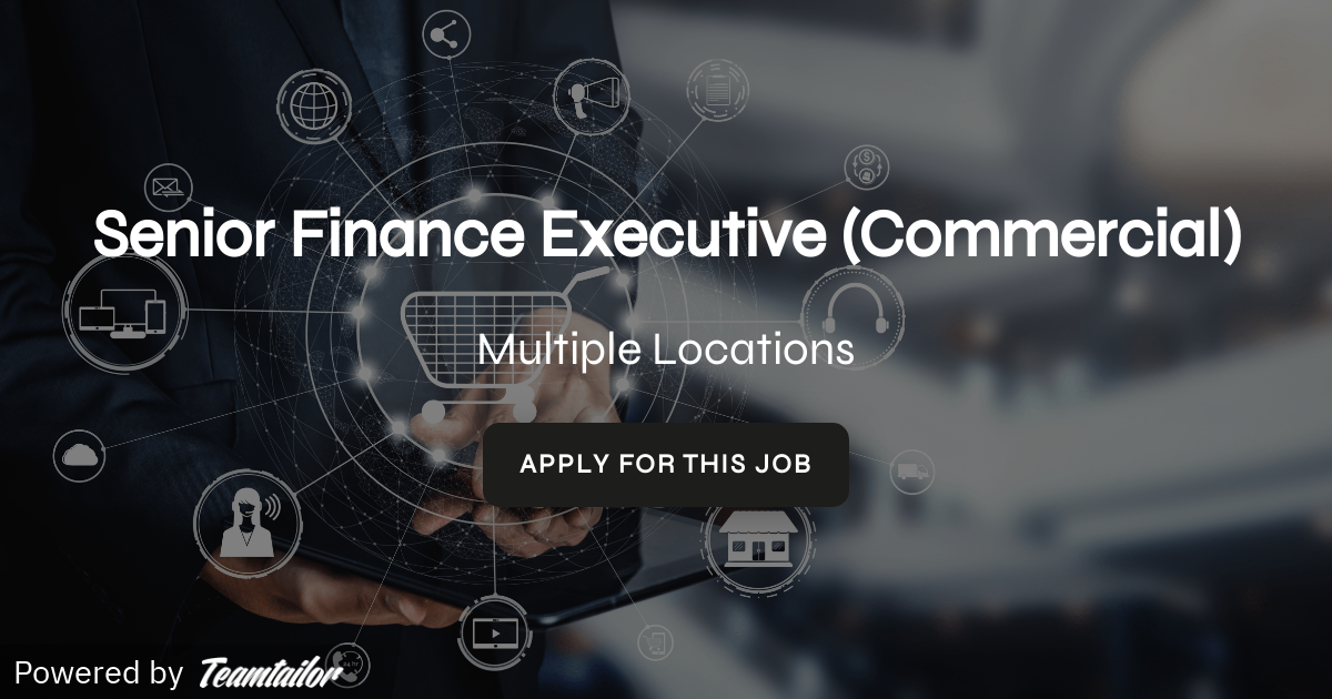 Senior Commercial Finance Executive SMG