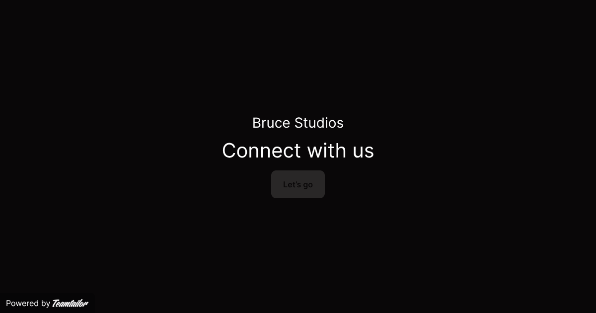 Bruce Studios – Connect