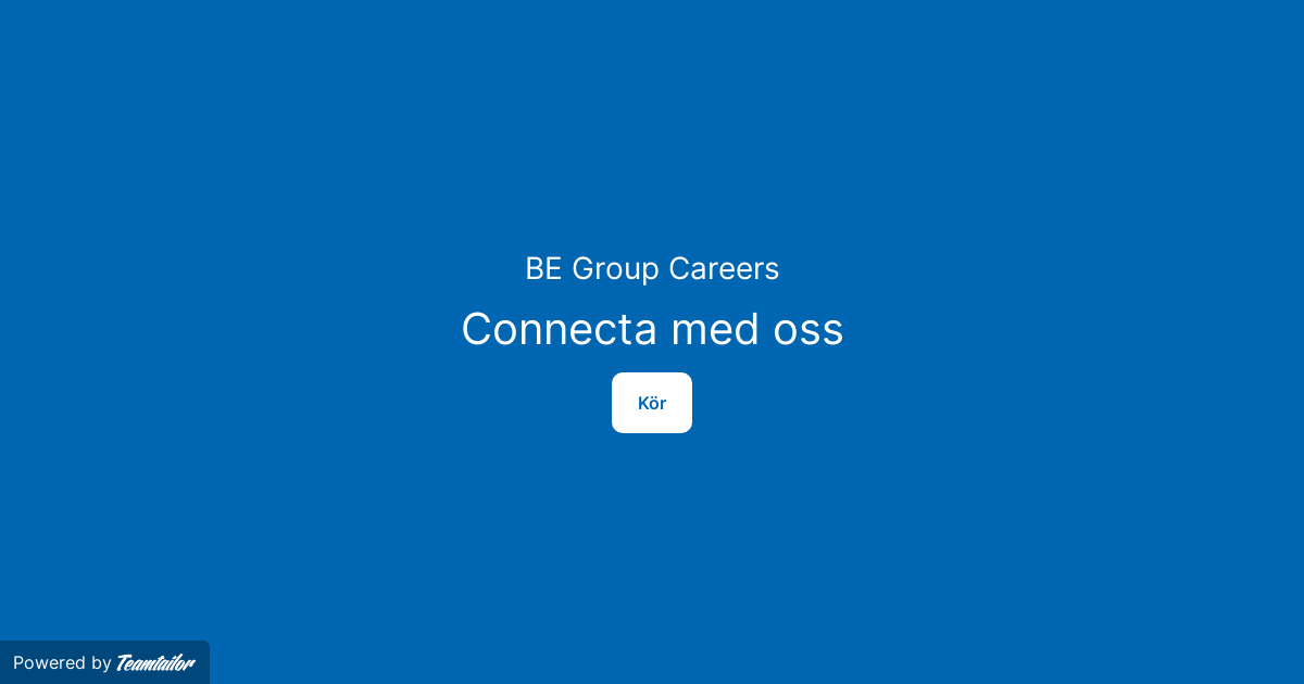 BE Group Careers – Connect