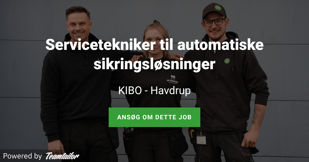 KIBO Sikring A/S logo