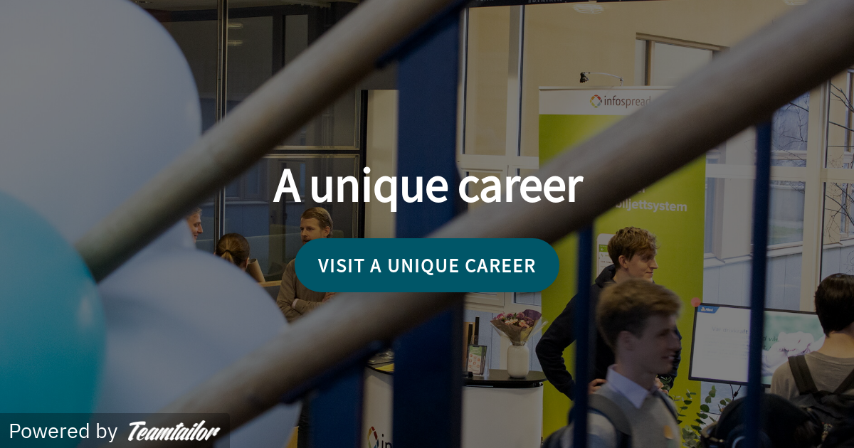 A unique career - Infospread