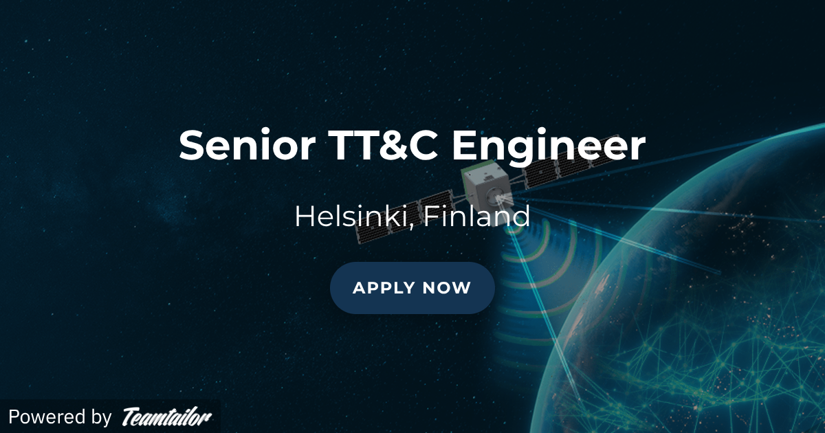 T2t Engineer Senior TT&C Engineer - ReOrbit