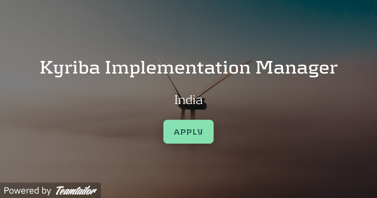 Kyriba Implementation Manager - Zanders