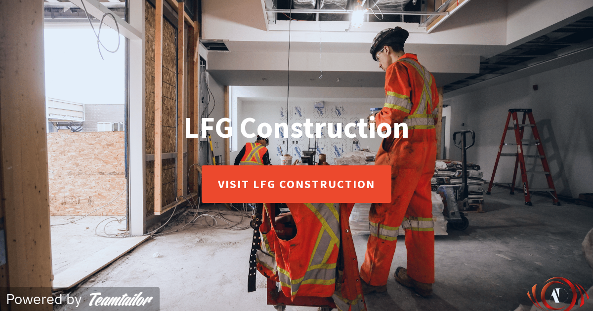 Rejoignez-nous ! - LFG Construction