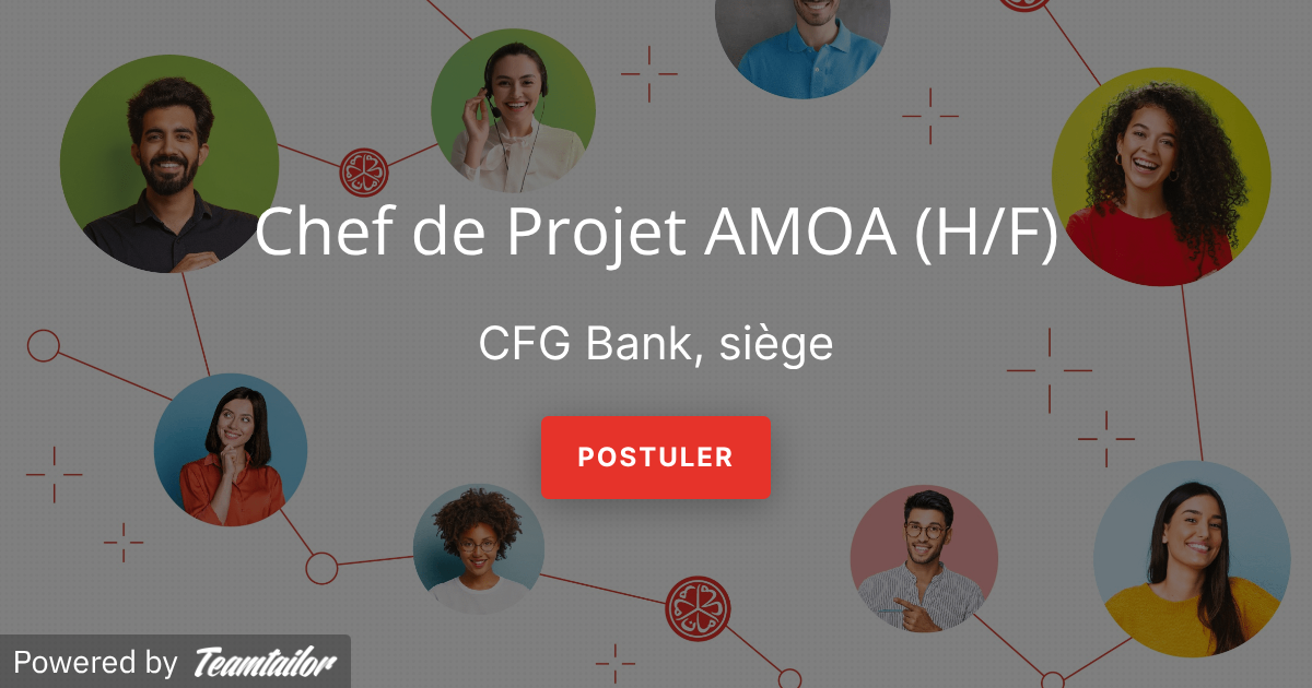 Chef de Projet AMOA (H/F) CFG Bank — free download
