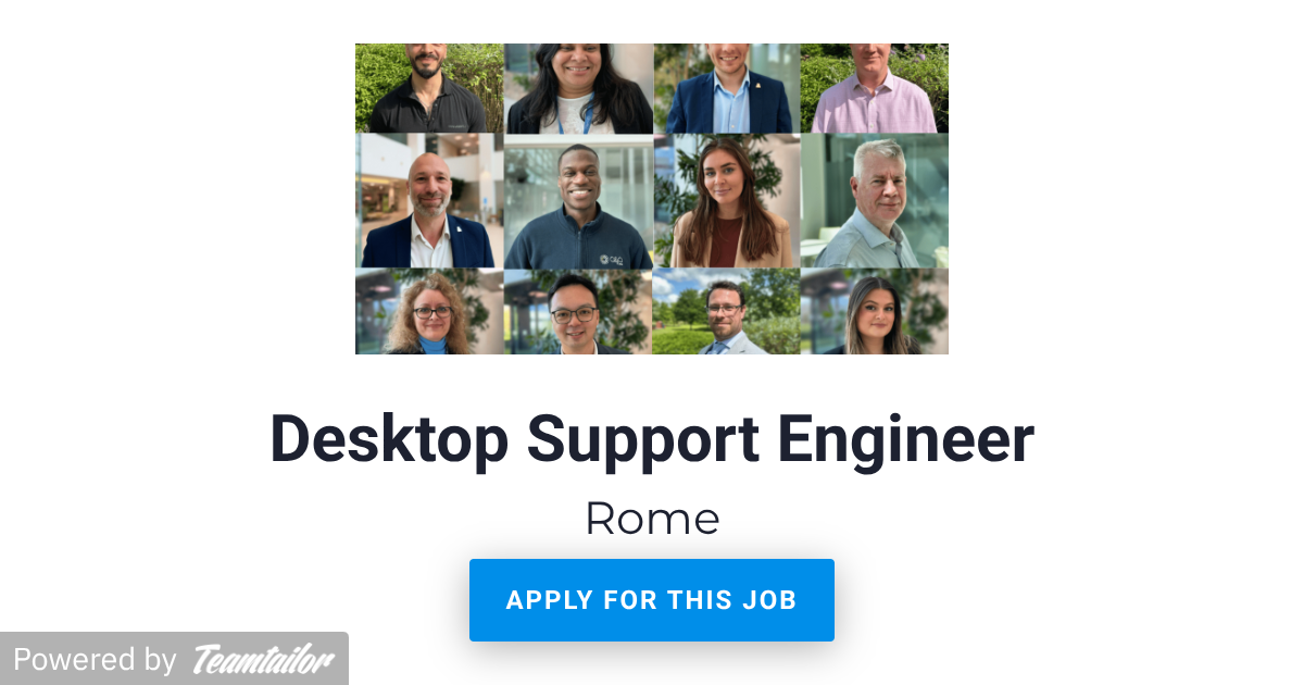 Desktop Support Engineer - A&O IT Group