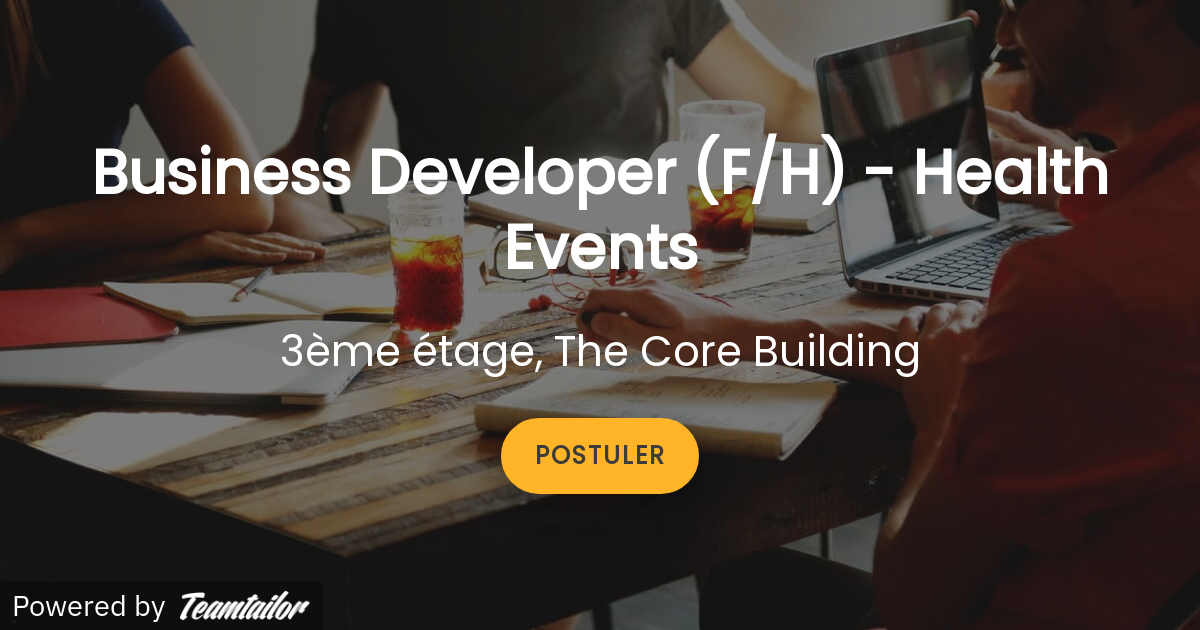 Recrutement Business Developers| Digital Technologie