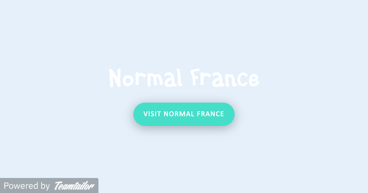 Normal French Bienvenue chez Normal - NORMAL France