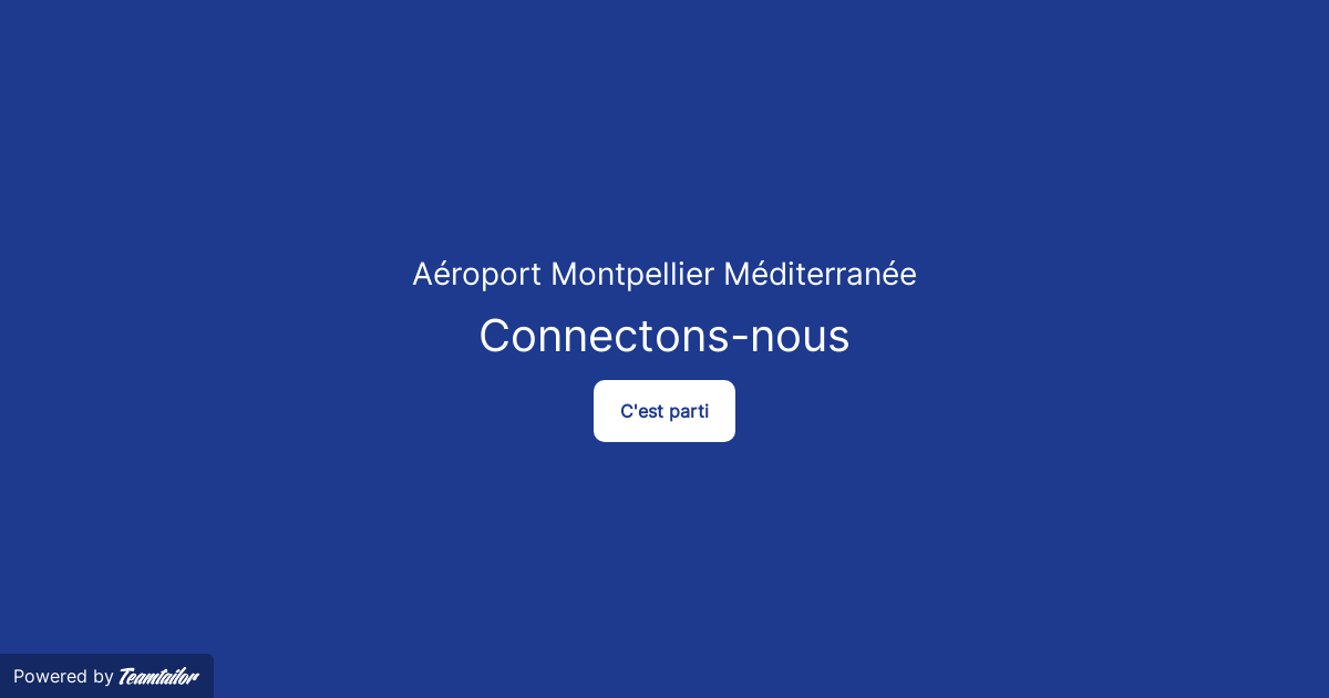 Aéroport Montpellier Méditerranée – Connect