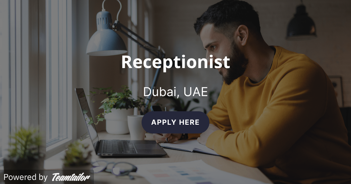 Receptionist - Savills Middle East