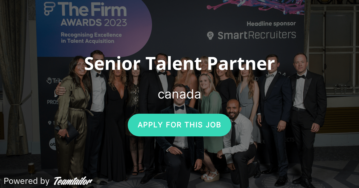 Senior Talent Partner - Chapter 2