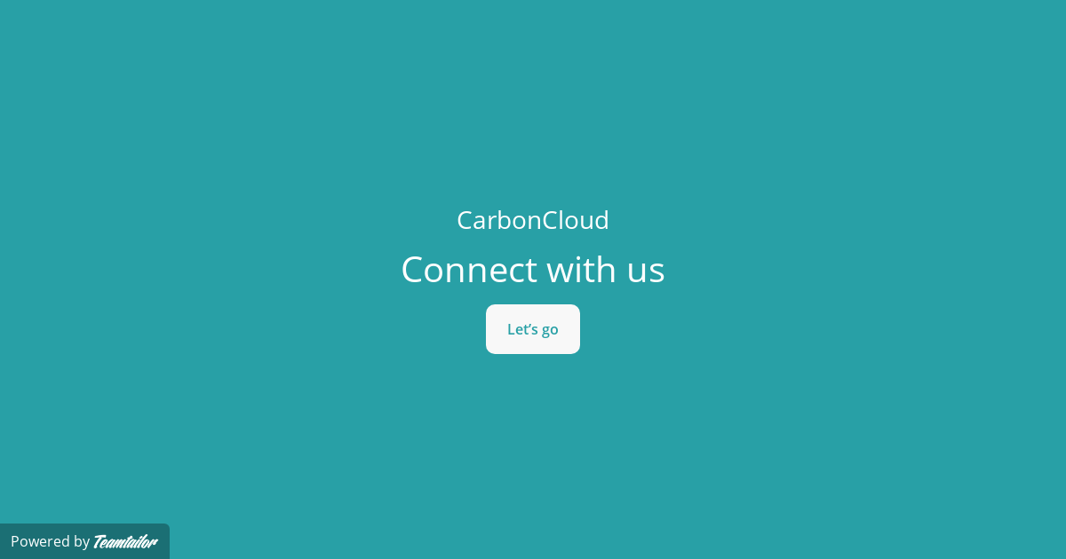 CarbonCloud – Connect