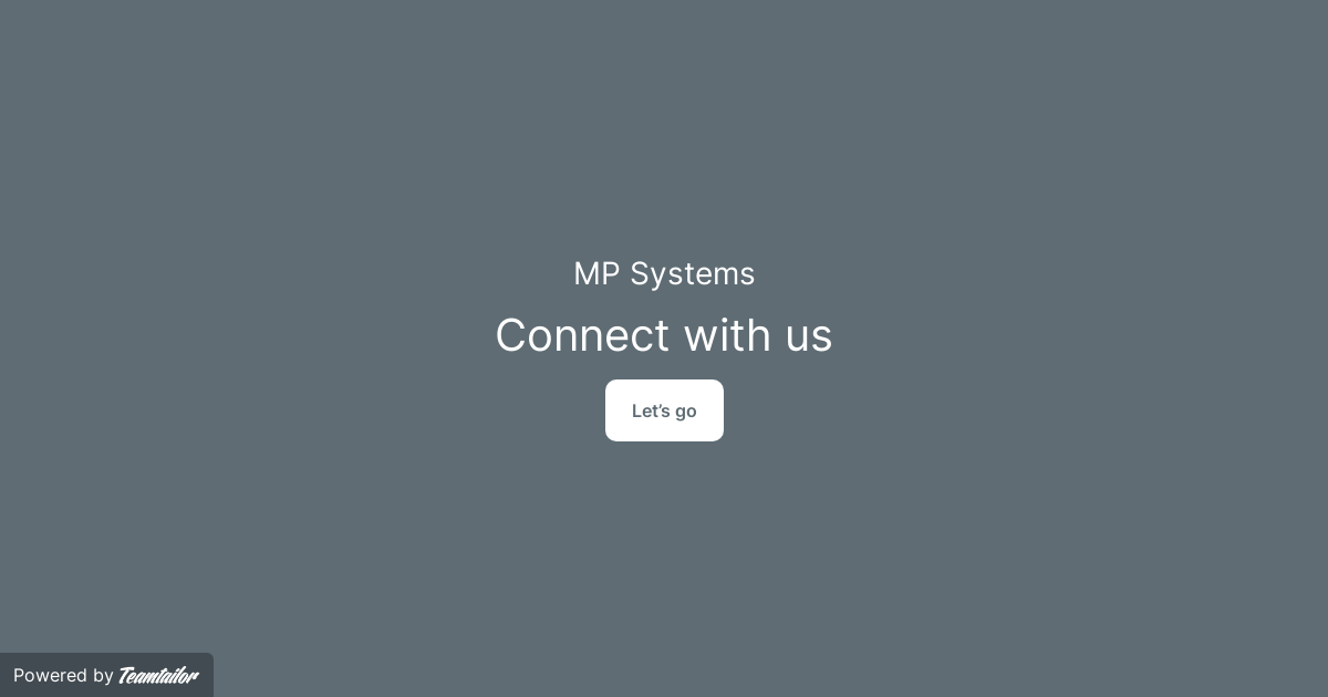 MP Systems – Connect