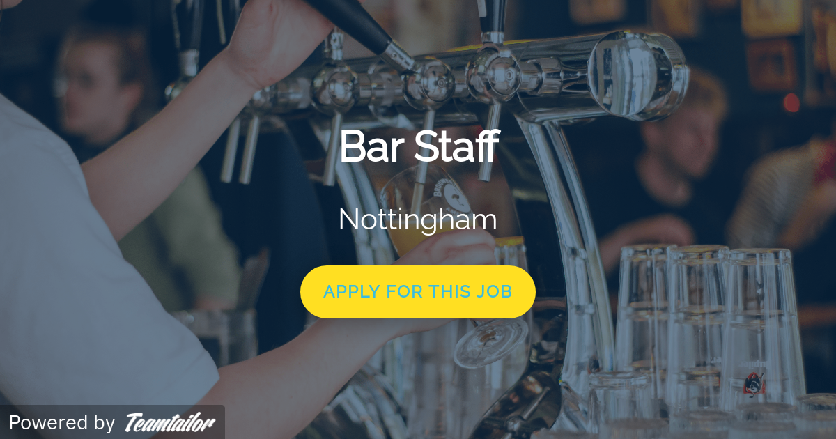 Bar Staff Mint People