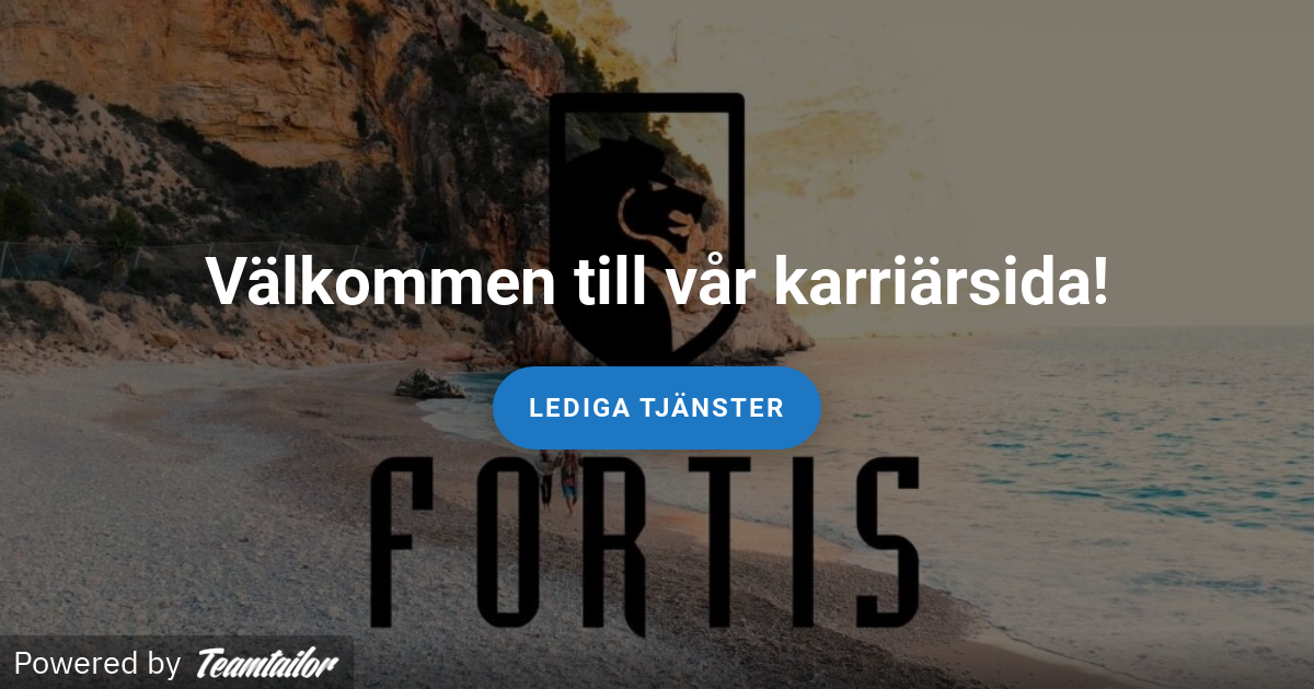 Bli en del av oss på Fortis! - Fortis