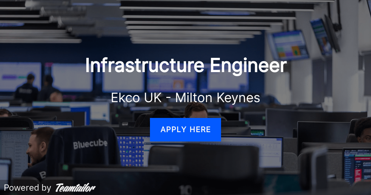 Infrastructure Engineer Ekco