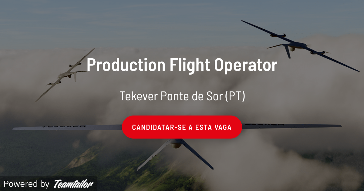 Production Flight Operator - Tekever