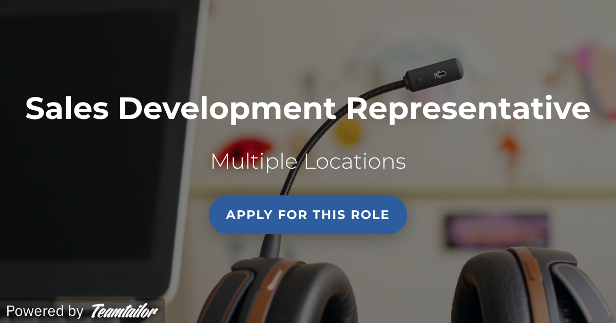 Sales Development Representative - THE/STUDIO