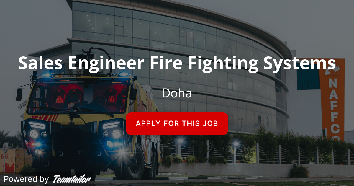 Sales Engineer Fire Fighting Systems - NAFFCO
