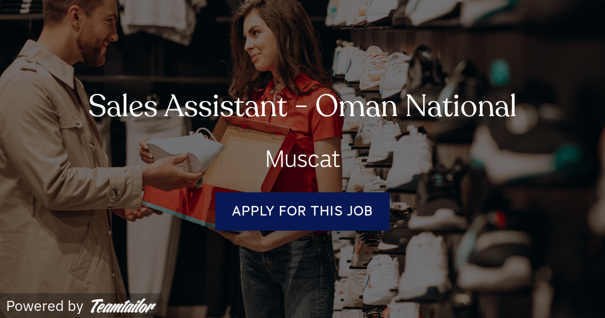 Sales Assistant - Oman National - GMG