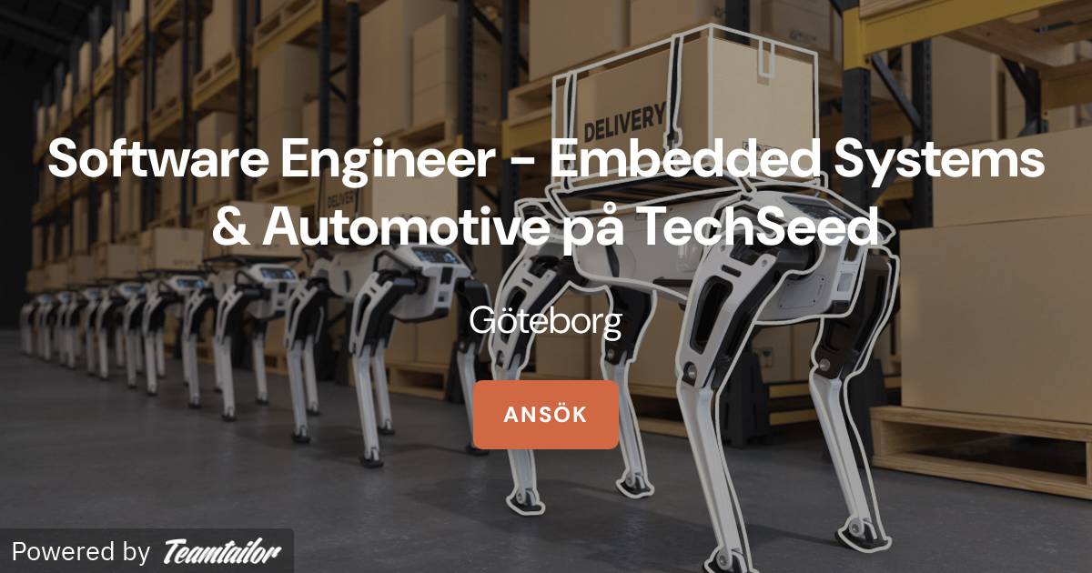 Software Engineer Embedded Systems & Automotive på TechSeed TechSeed