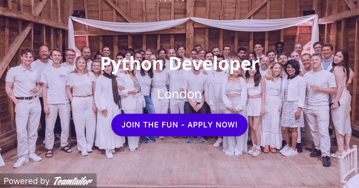 Python Developer - Xelix