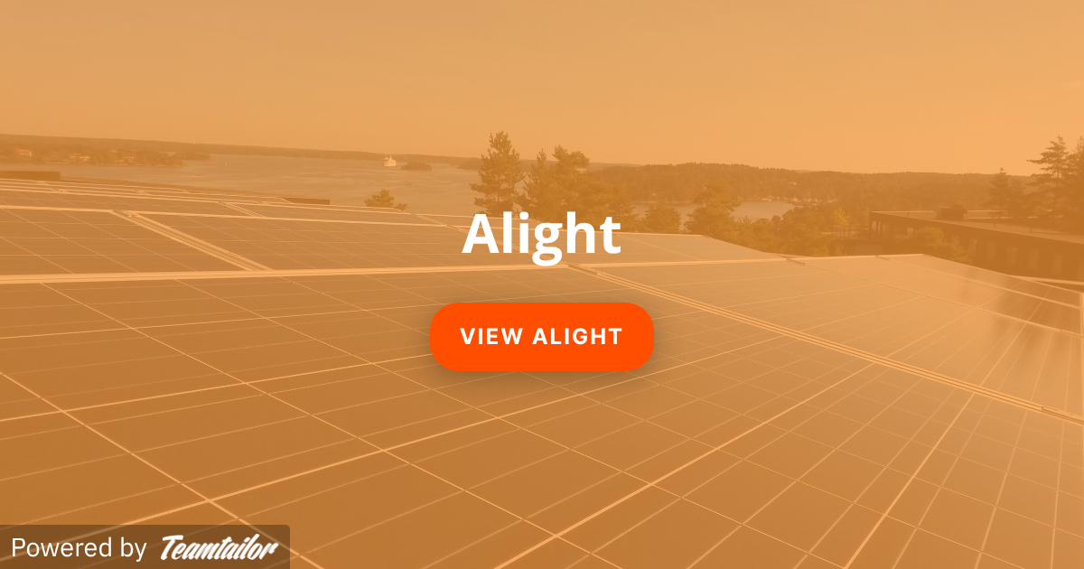 Do you want to be part of our growth journey? - Alight