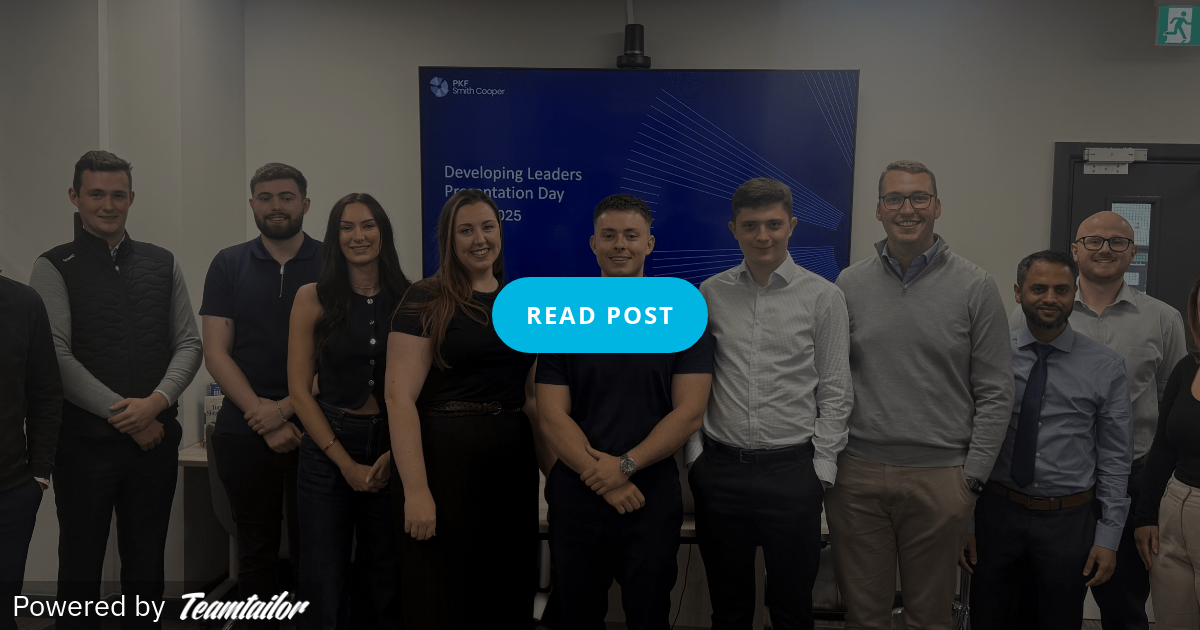Developing our next generation of leaders - Posts - PKF Smith Cooper