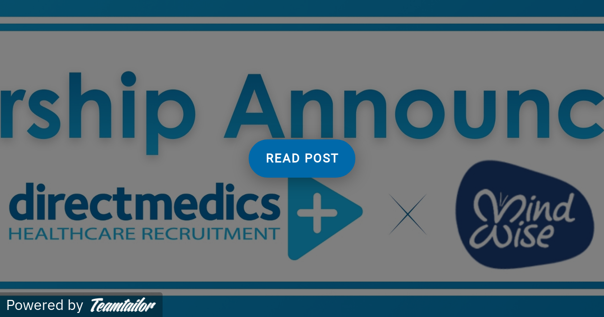 Direct Medics and MindWise Partnership Announcement: Championing Mental ...