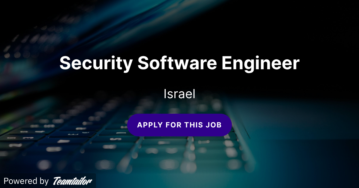 Security Software Engineer - Infotree Global Solutions