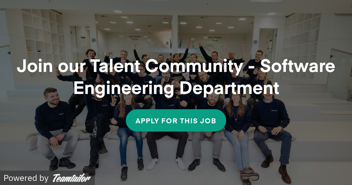 Join our Talent Community - Software Engineering Department - Resourcify