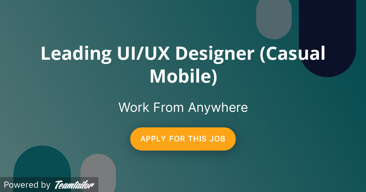 Leading UI/UX Designer (Casual Mobile) - iLogos 