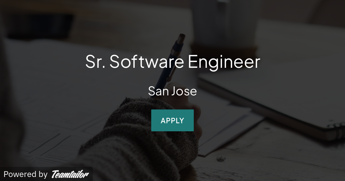 Sr. Software Engineer - Spectro Cloud