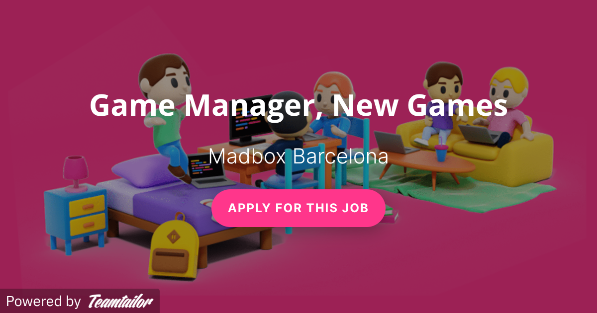 Game Manager, New Games - Madbox