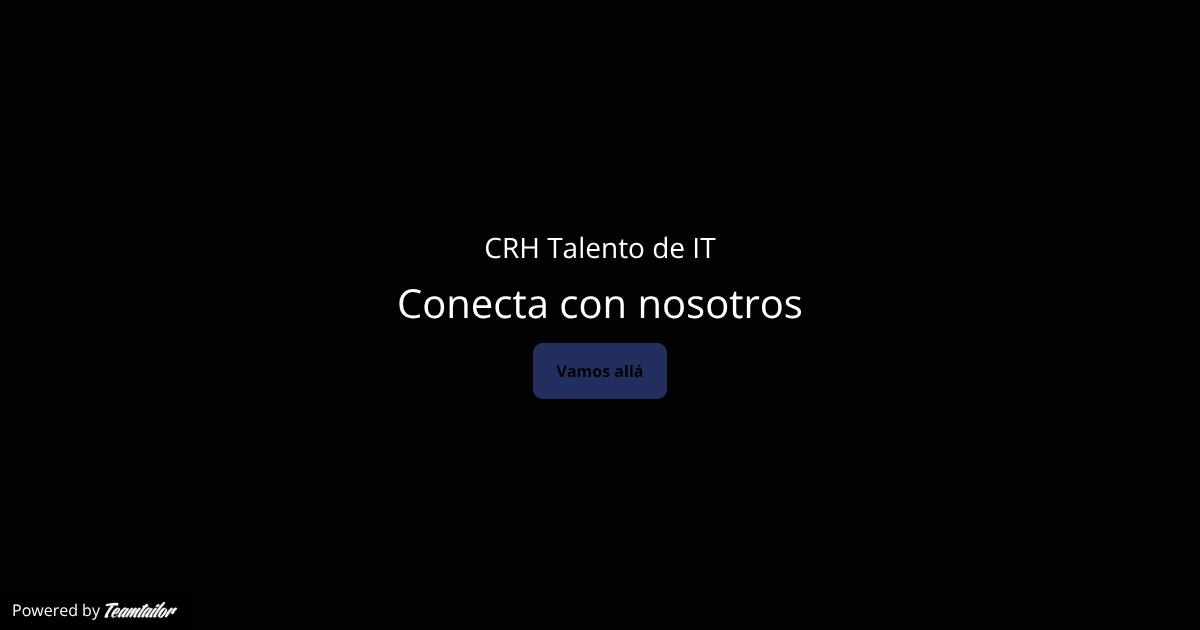 CRH Talento de IT – Connect