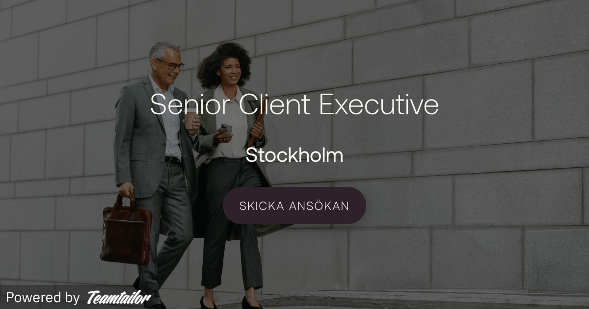 Senior Client Executive - Norion Bank Group