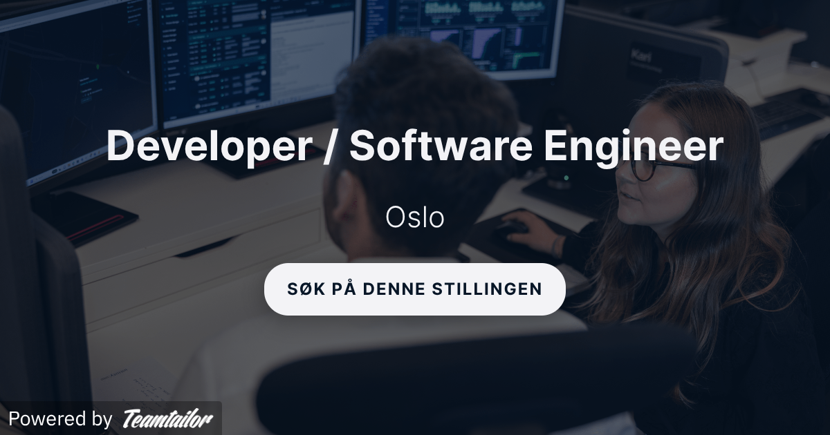 Developer / Software Engineer - Intility