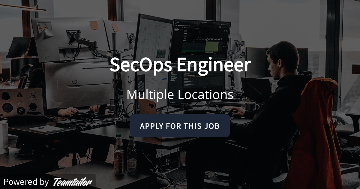 SecOps Engineer - Gravity Team